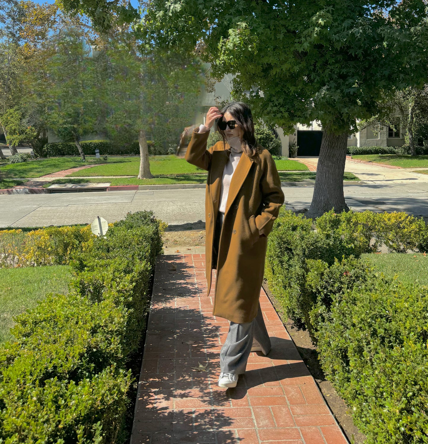 classic belted coat