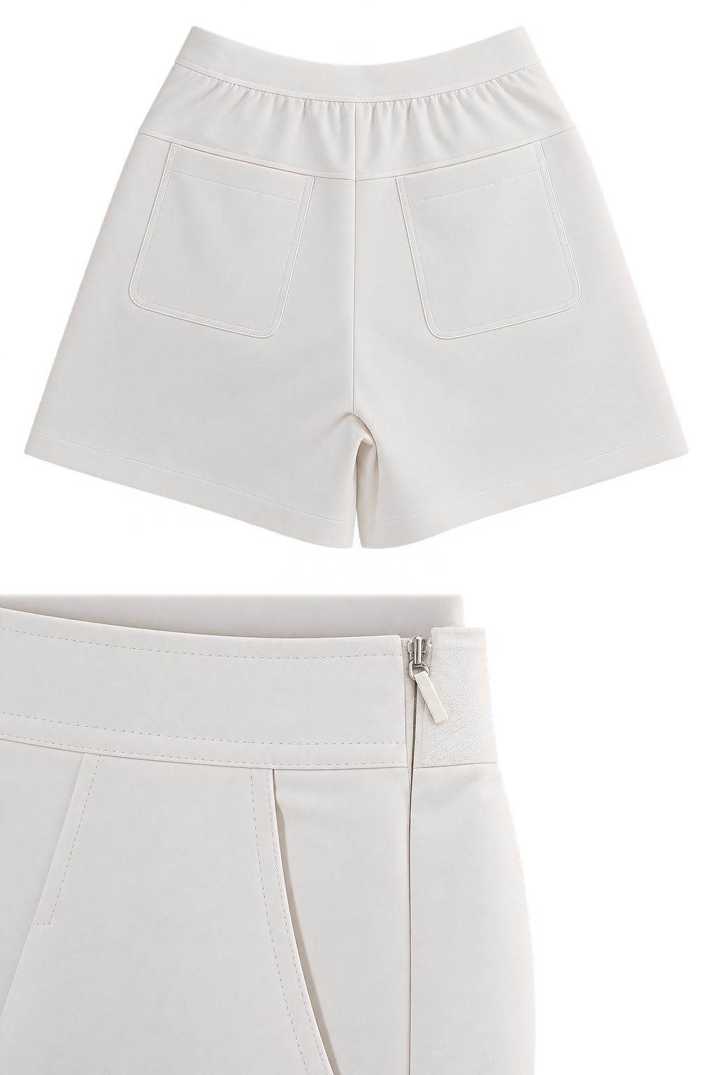 PINTUCK CULOTTE PANTS