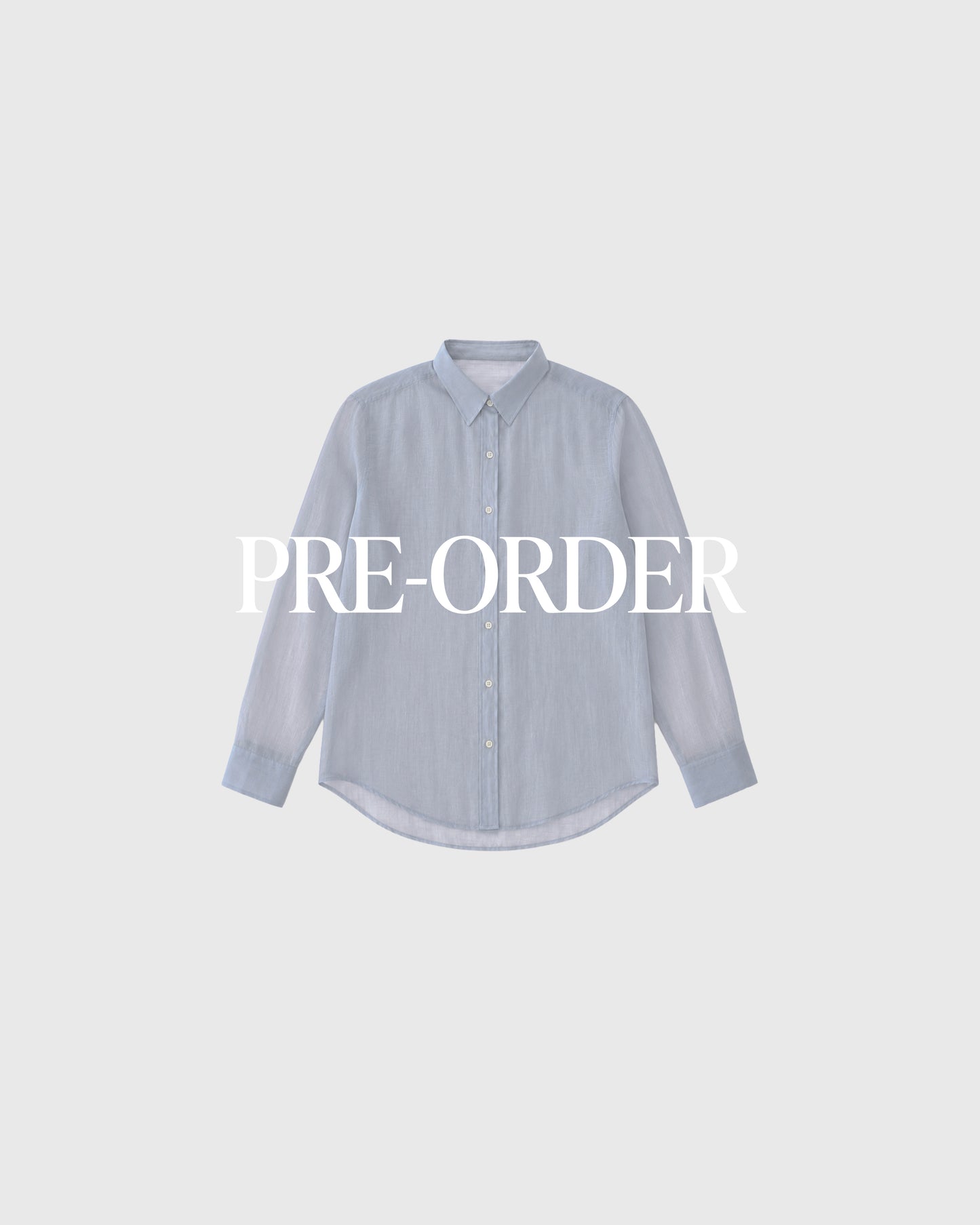 EGP SHEER SILK BLEND SHIRT